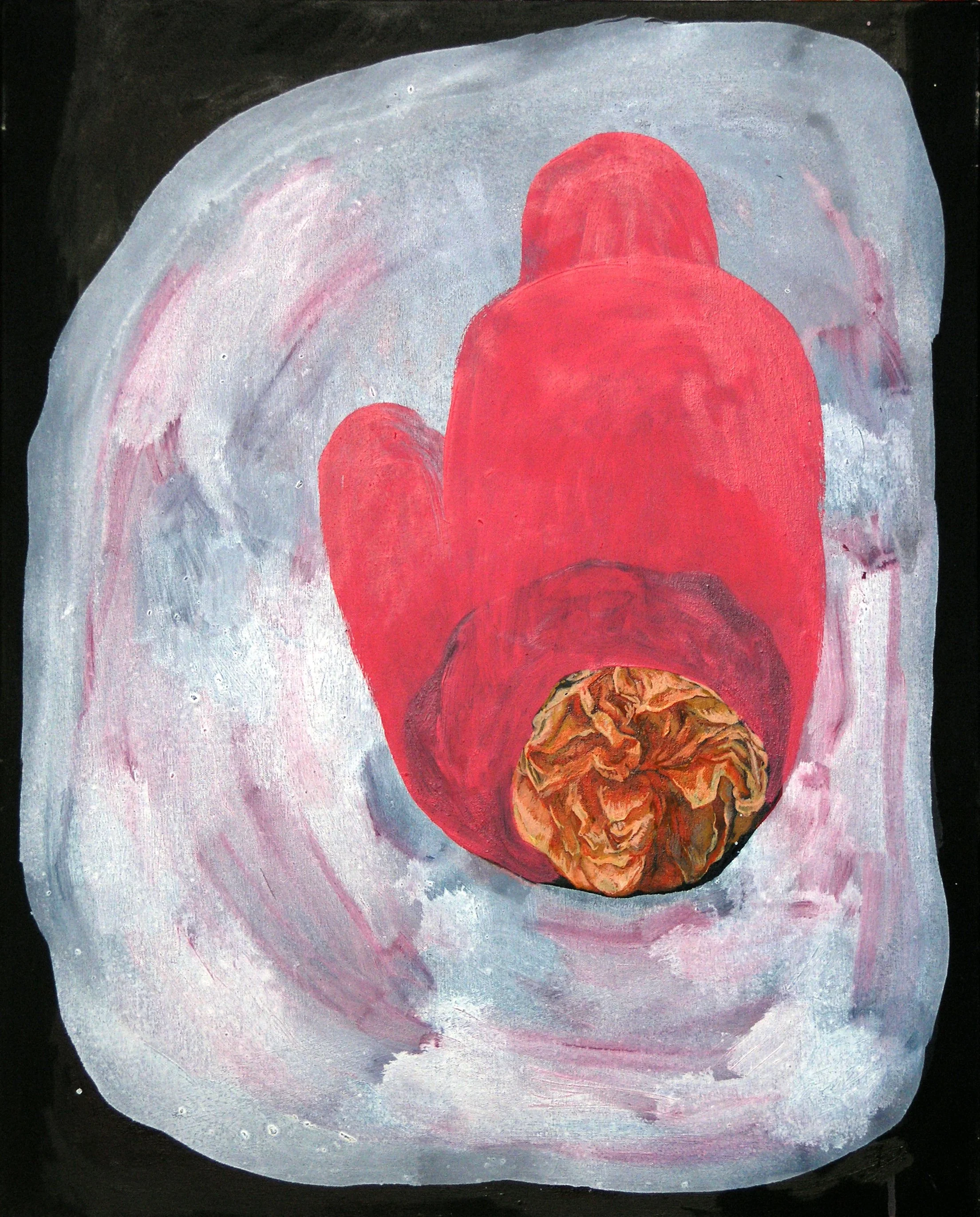 oil painting on canvas by Vivid Crimes, titled Dry from painting series Mutabor