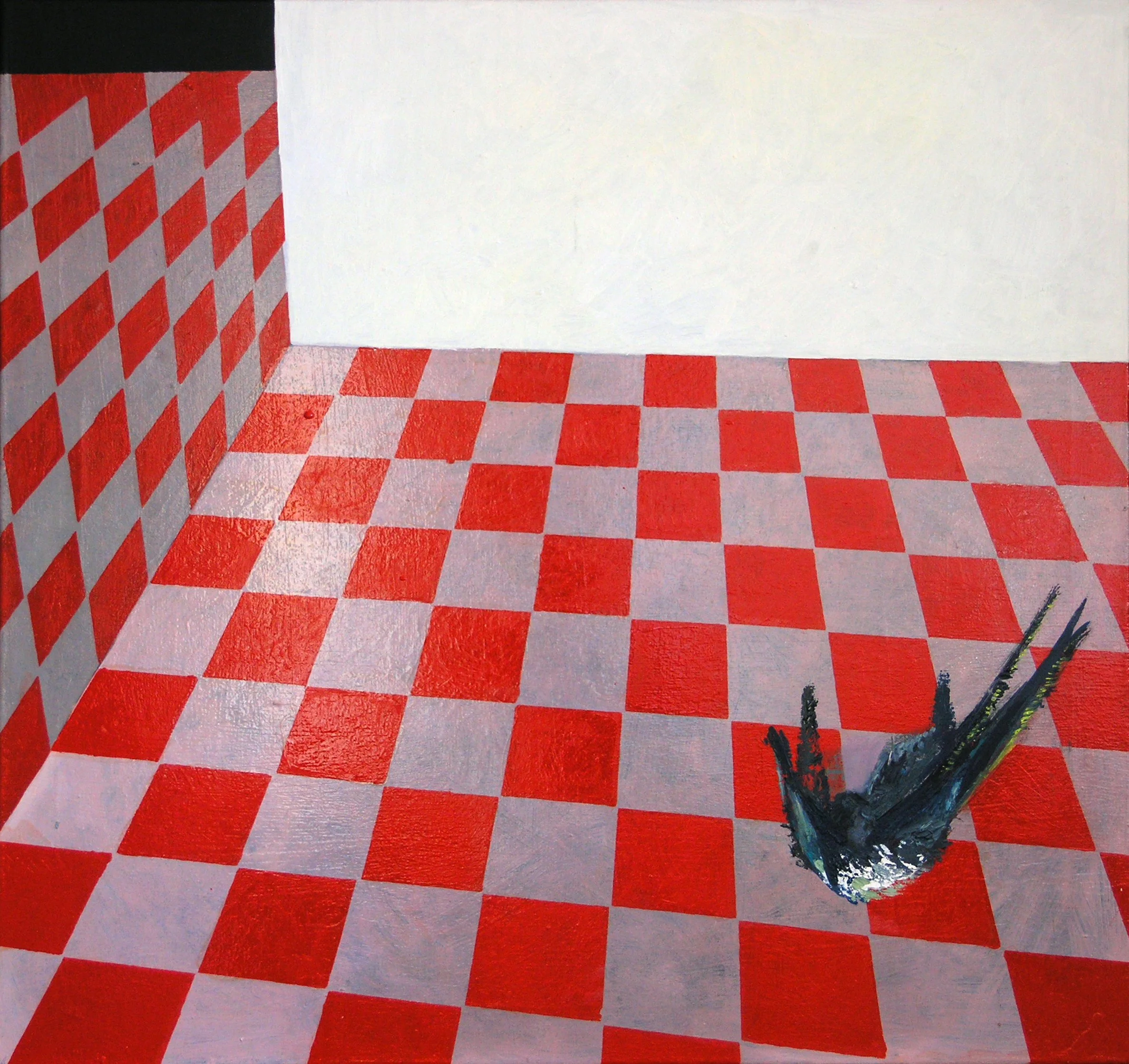 oil painting on canvas by Vivid Crimes, titled Lucjan's Playground from painting series Mutabor