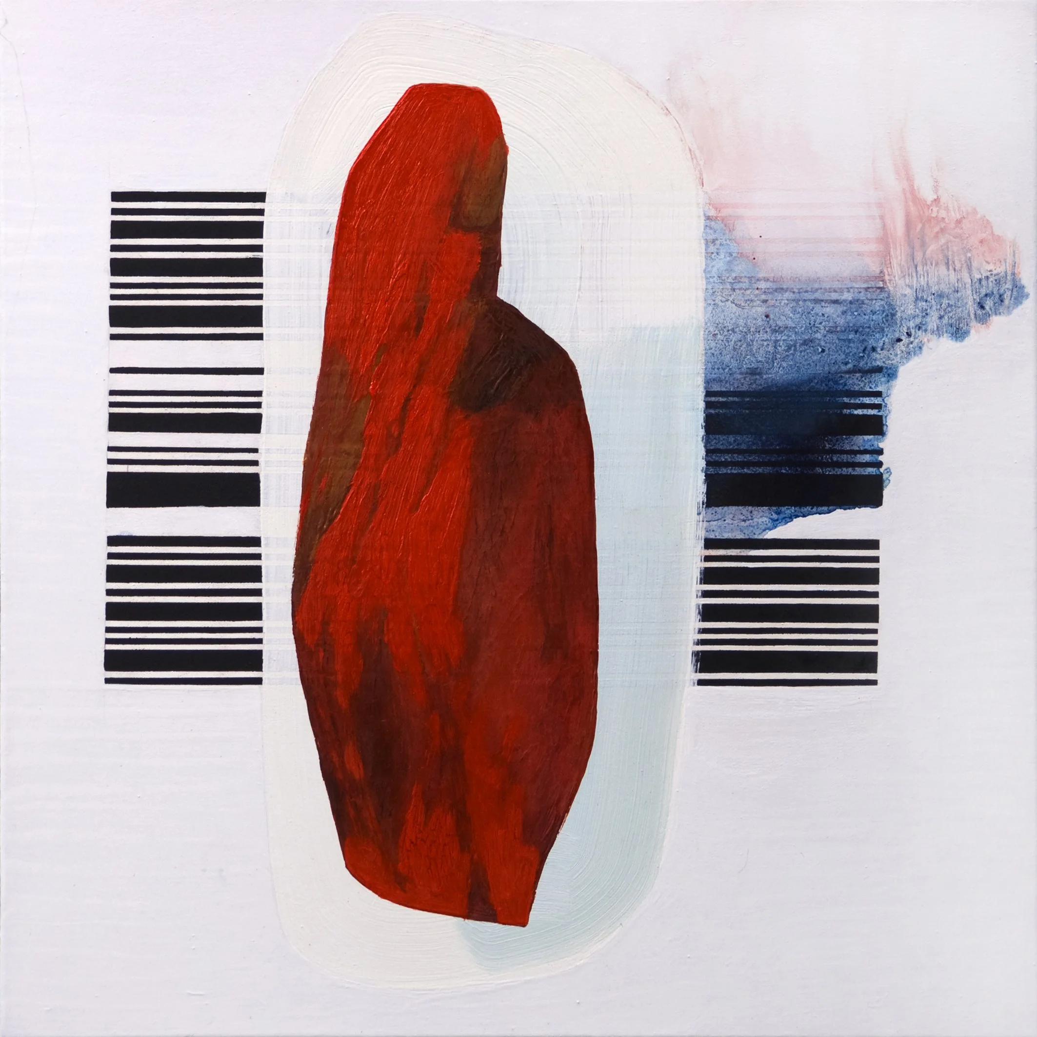 oil painting on canvas by Vivid Crimes, titled Grill from painting series Menu