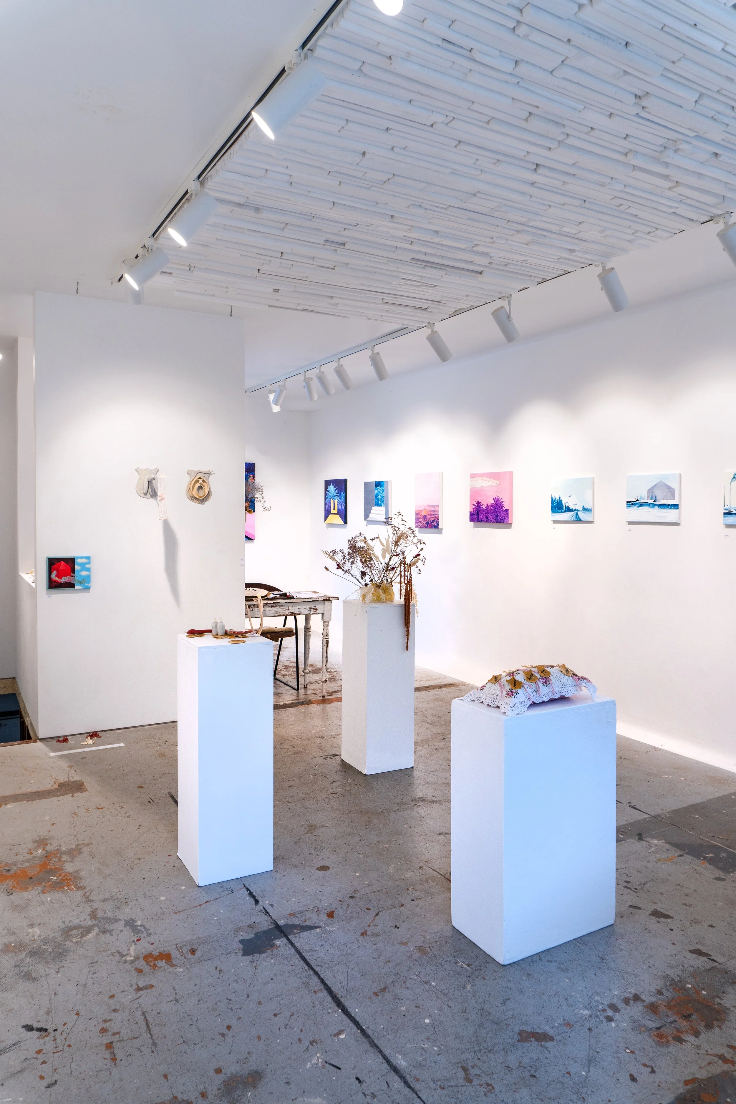 Look Thrice Exhibition in Gallery Anomalous, Waiheke Island, Aotearoa New Zealand