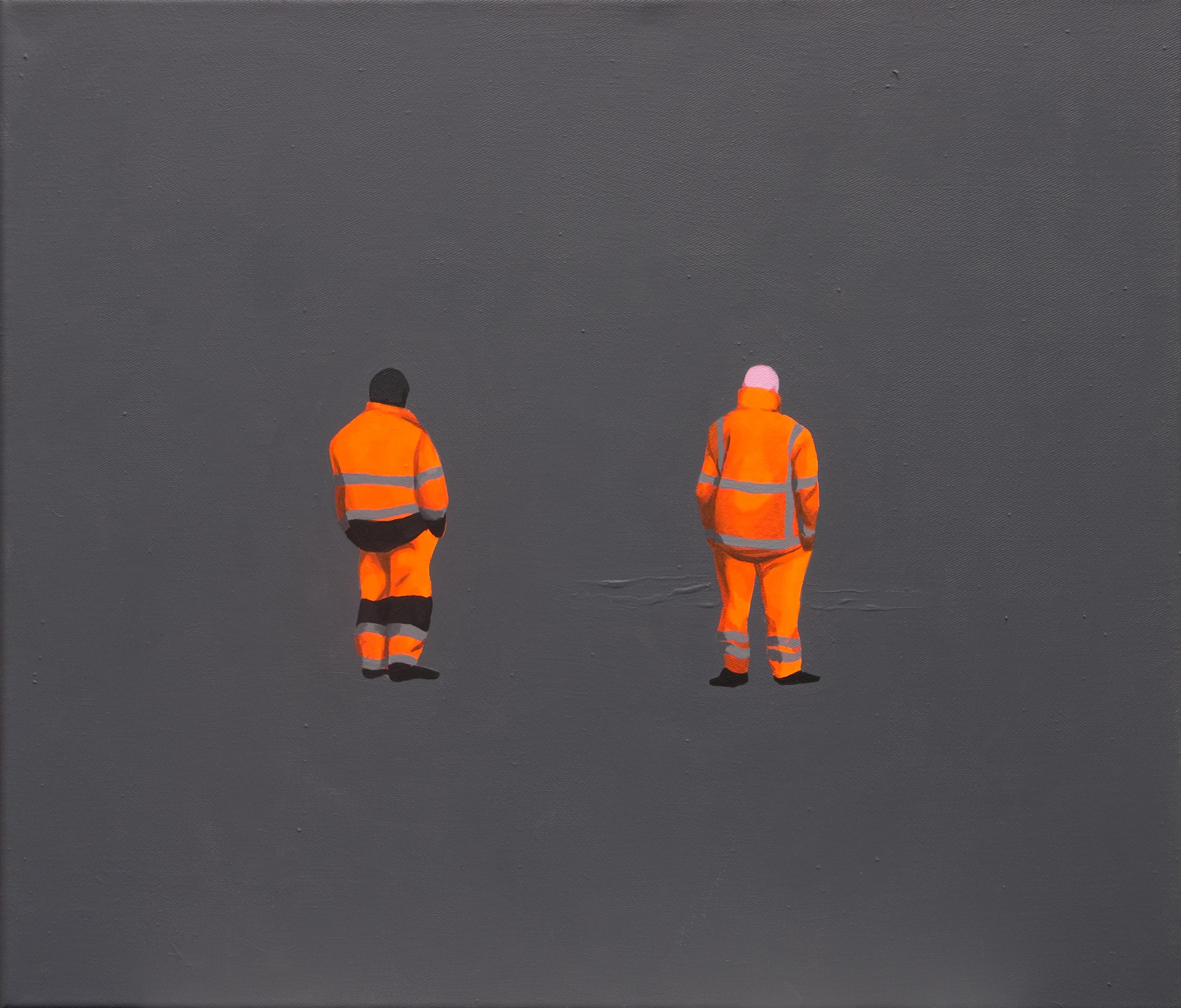 acrylic painting on cotton by Vivid Crimes, from painting series Place