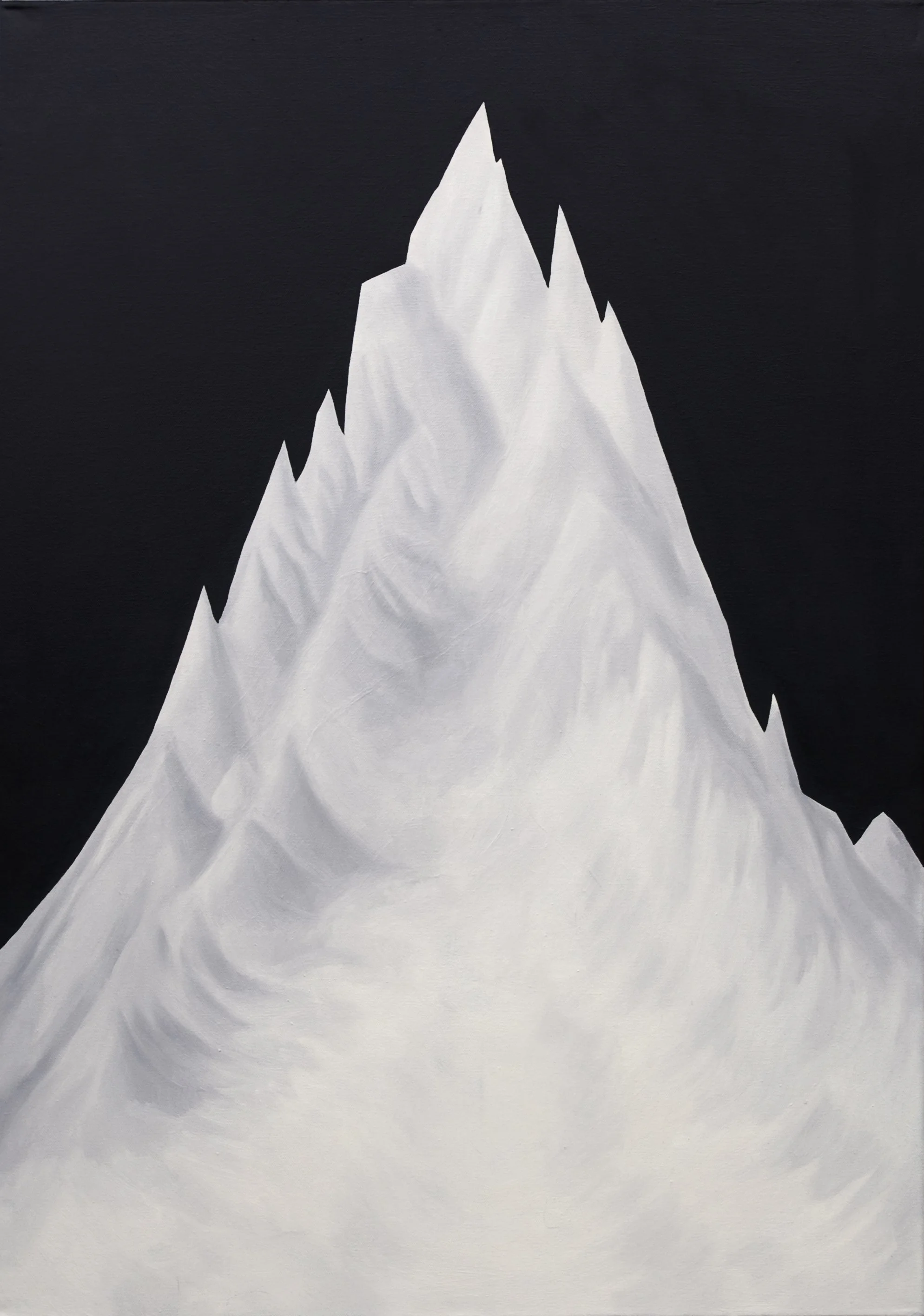 oil painting on canvas by Vivid Crimes, titled Mystic Mountain