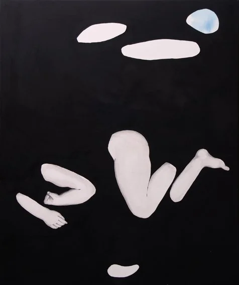 oil painting on canvas by Vivid Crimes, titled Shut-eye from painting series Mutabor