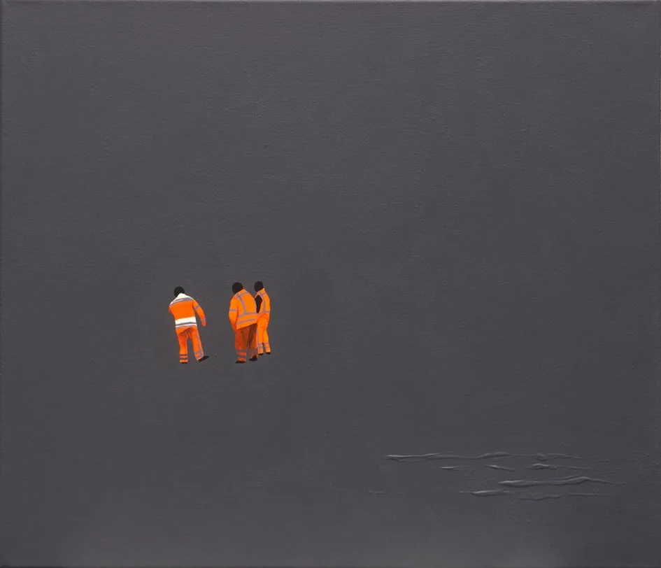 acrylic painting on cotton by Vivid Crimes, from painting series Place