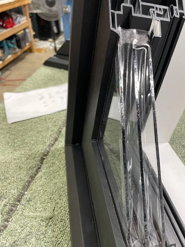 triple glass windows