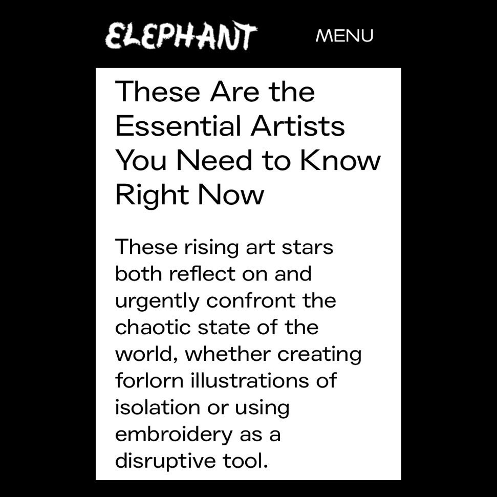 Elephant Magazine