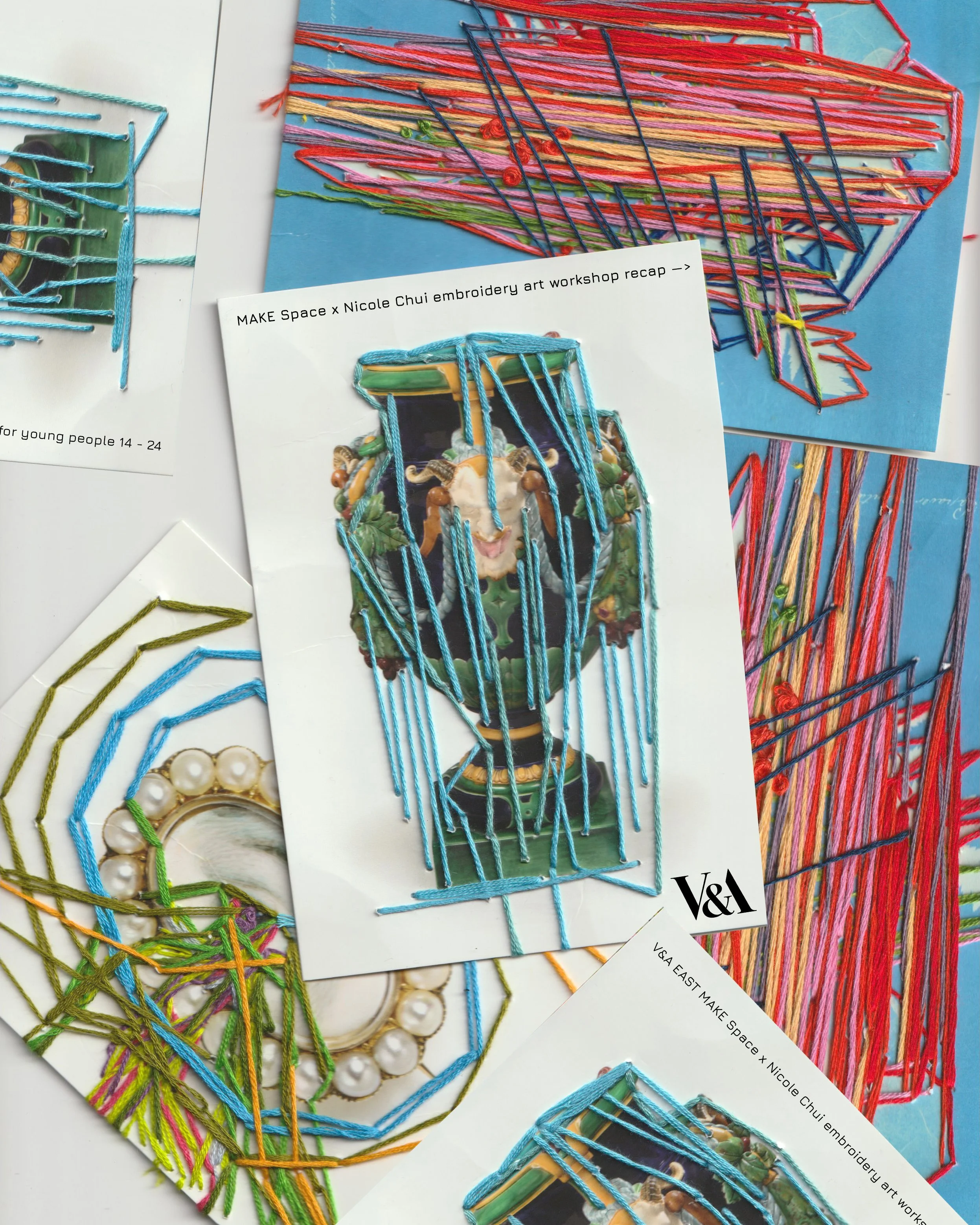 V&A East: Make Space embroidery workshop
