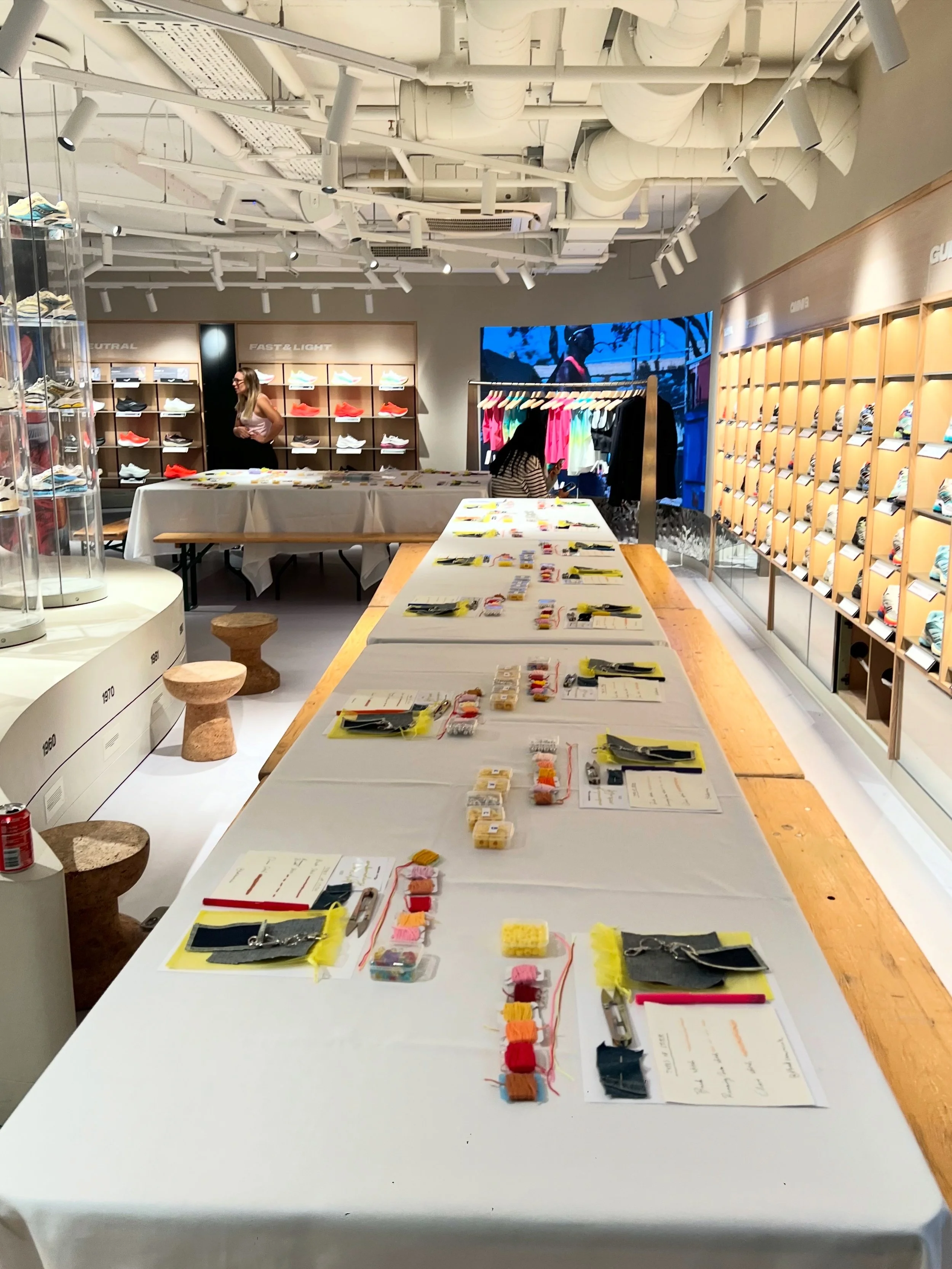 Nicole Chui x Saucony Social Club: Bag Tag customisation