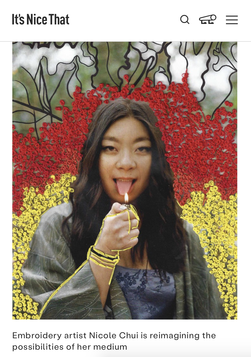 It's Nice That feature