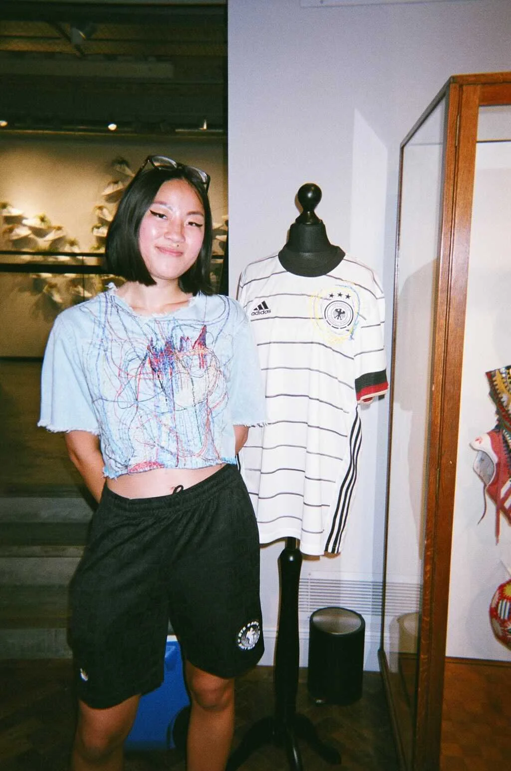 adidas x Season Zine football jersey upcycling workshop