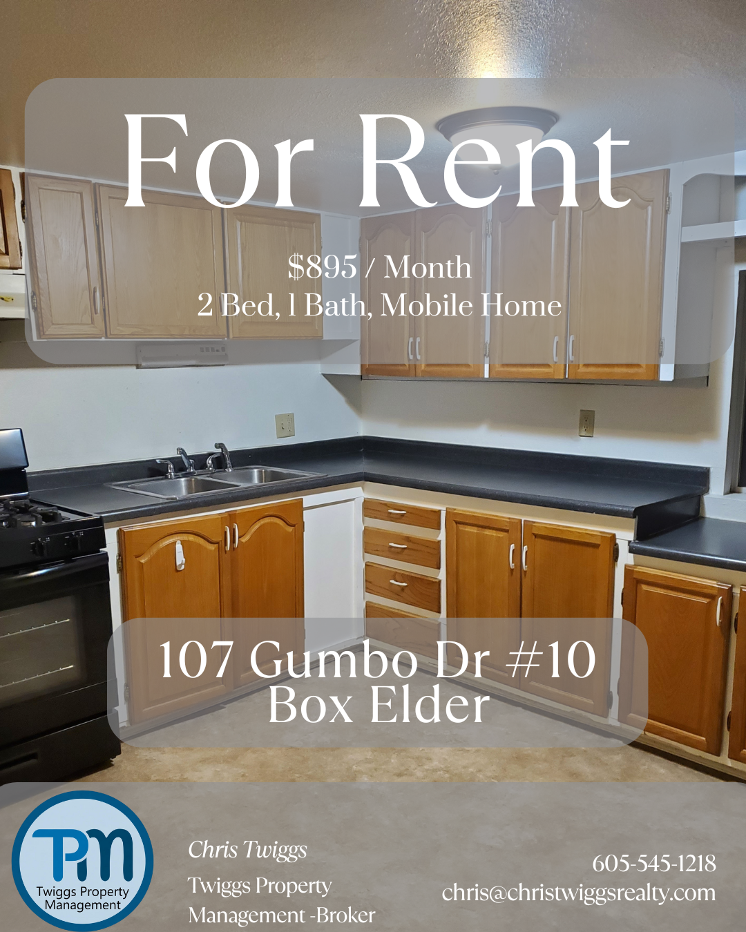 Affordable 2-Bedroom Rental Gem in Box Elder – Just $895/Month!