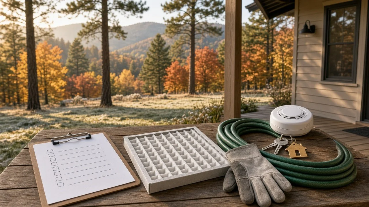 Winterizing a Rental in the Black Hills: The Owner's October Checklist