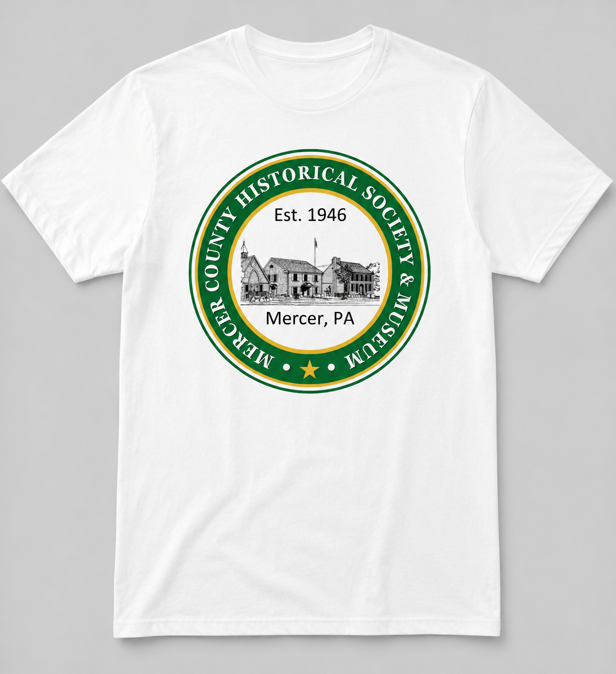 Historical Society Green Logo T-Shirt