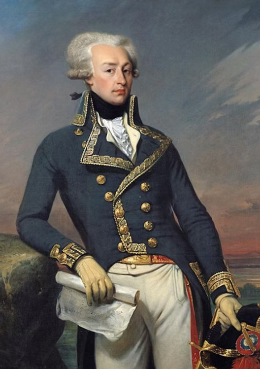 Portrait of Gilbert du Motier, Marquis de Lafayette (1792), by Joseph-Désiré Court.