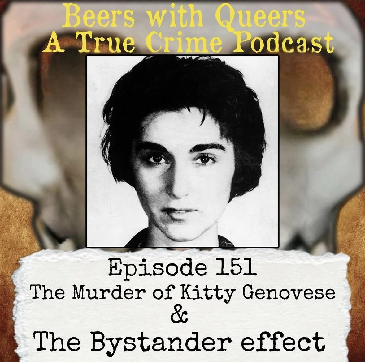 ep 151. "38 Witnesses, No One Called Police"- The Murder of Kitty Genovese &amp; The Bystander Effect