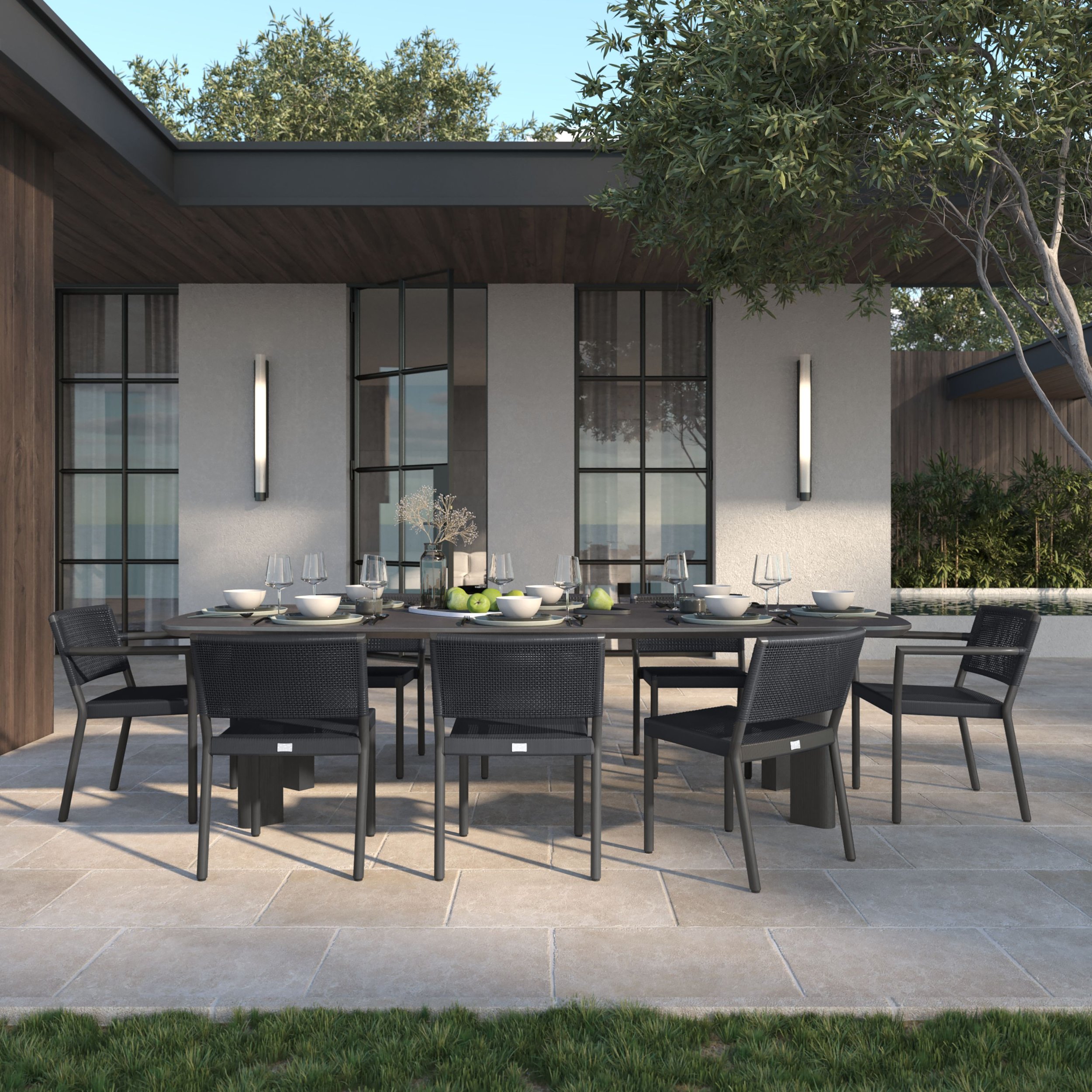 Orleans Dining Coal   Forano Bellino 108 Table.png