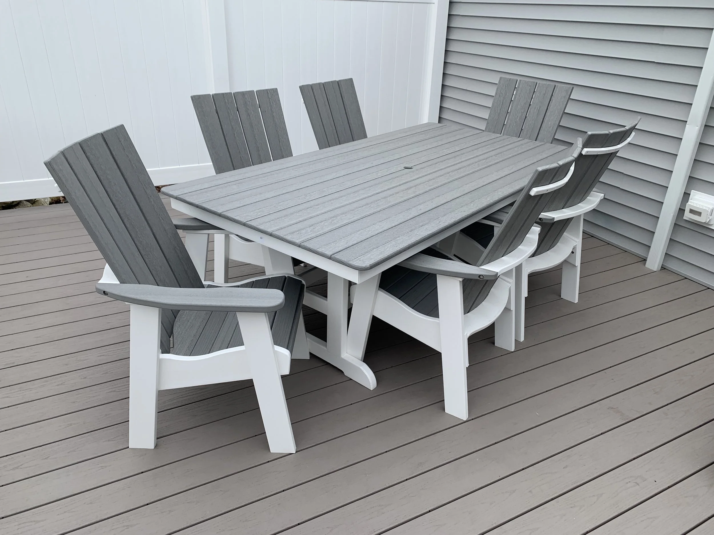 Plank 44x84 Table & Chairs