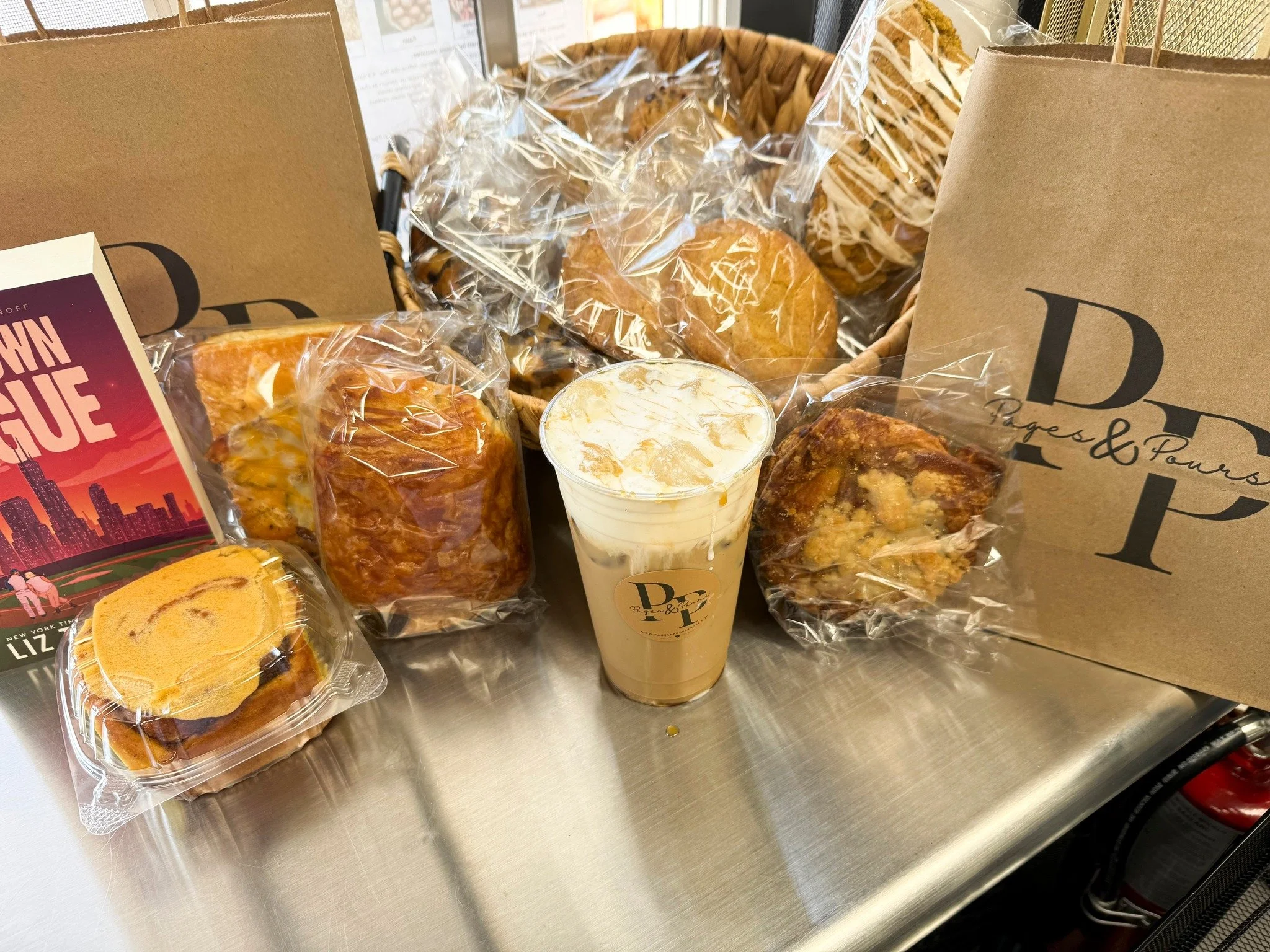 We&rsquo;re stocked up &amp; ready for a BIG weekend! ☕️🥐📚

We&rsquo;re fully stocked with fresh-baked goods and pouring your favorite drinks TODAY at Red Light Liquors in Denton until 2pm today! 🍂

Fresh from Craft Bakery &amp; Cafe  this week ar