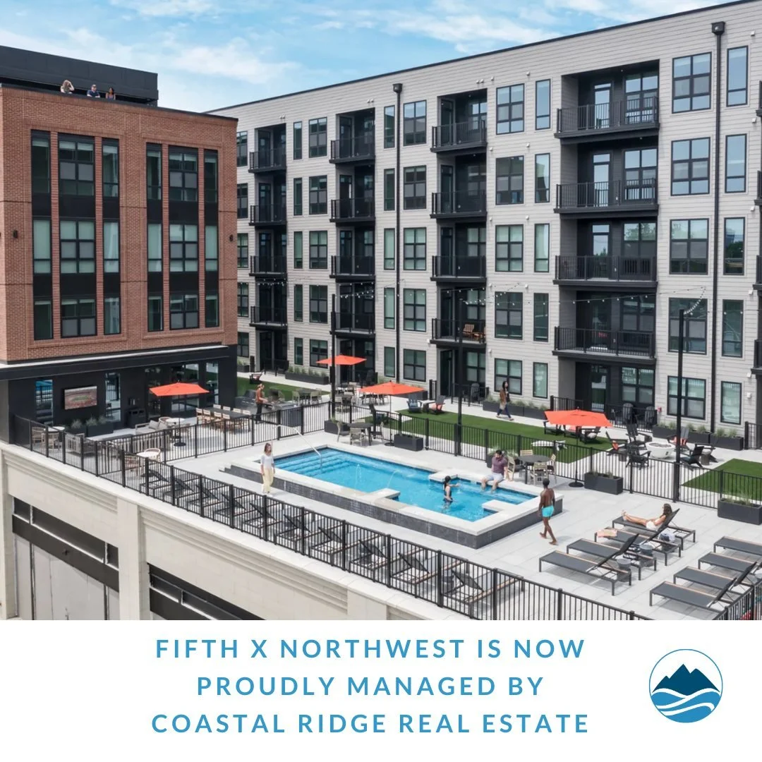 Fifth x Northwest is now proudly managed by Coastal Ridge Real Estate! We look forward to serving this community and our residents! #CoastalRidge #FifthxNorthwest
