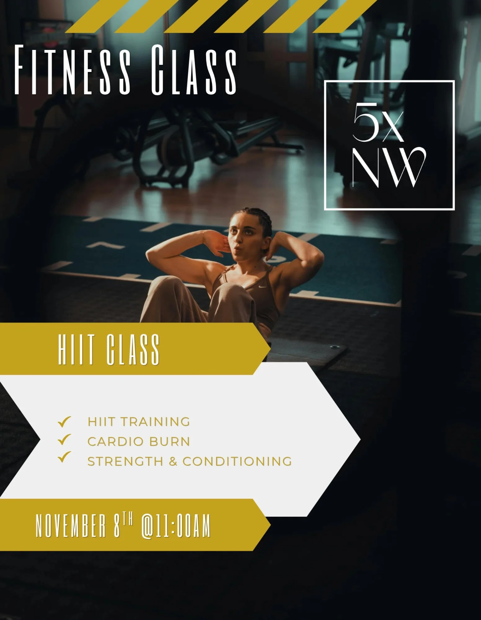 🏋️&zwj;♀️ Don&rsquo;t Forget to RSVP! 🏋️&zwj;♂️
Join us for our upcoming Fitness Class on Sunday, November 8th! This is a great opportunity to get moving, have fun, and connect with your neighbors.
📅 Date: Sunday, November 8
📍 Location: Fitness C