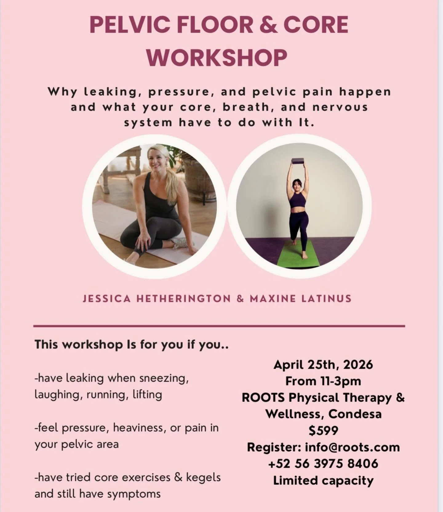 In partnership with @rootspt &amp; @barre_max 

A lot of pelvic floor advice misses what&rsquo;s actually driving symptoms.

A lot of women are doing all the &ldquo;right&rdquo; things (kegels, stretching, squeezing etc) and still dealing with sympto