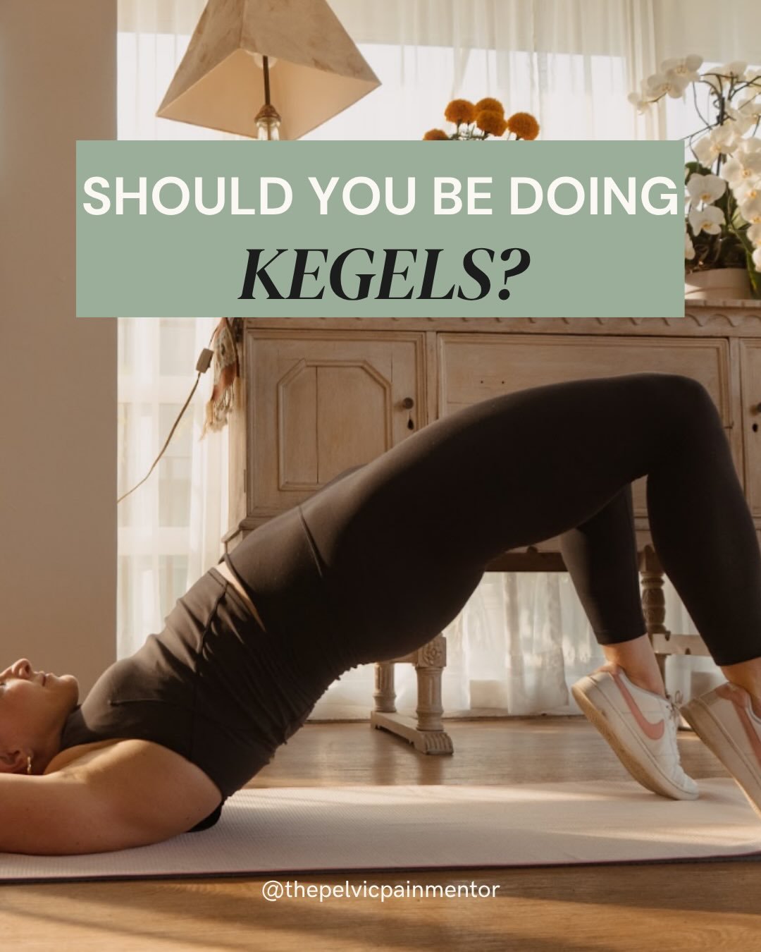 If kegels were the full answer
more women wouldn&rsquo;t still be dealing with symptoms

Kegels aren&rsquo;t &ldquo;bad&rdquo;
but they&rsquo;re often not the whole picture

Your pelvic floor doesn&rsquo;t work in isolation
And more squeezing isn&rsq