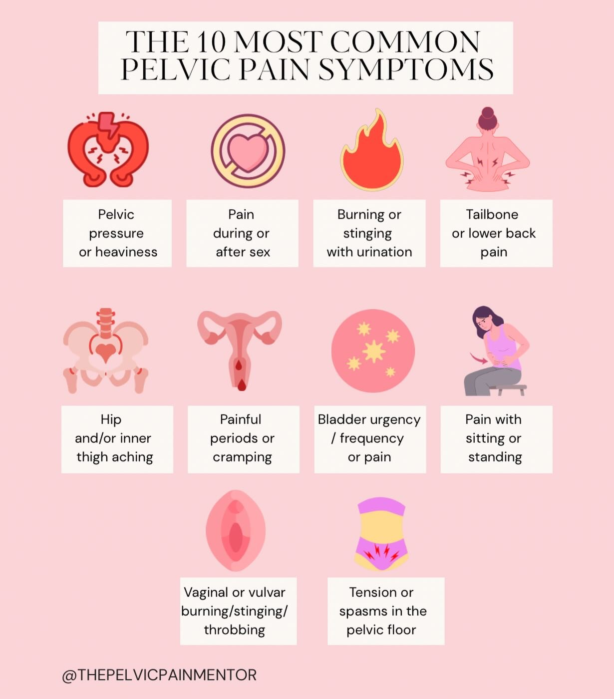 I didn&rsquo;t know I had pelvic pain until I was forced to learn what pelvic pain actually meant. 

For years, I chased diagnoses and symptoms without realizing they were all connected. I actually wanted a diagnosis! I was dying for someone to tell 