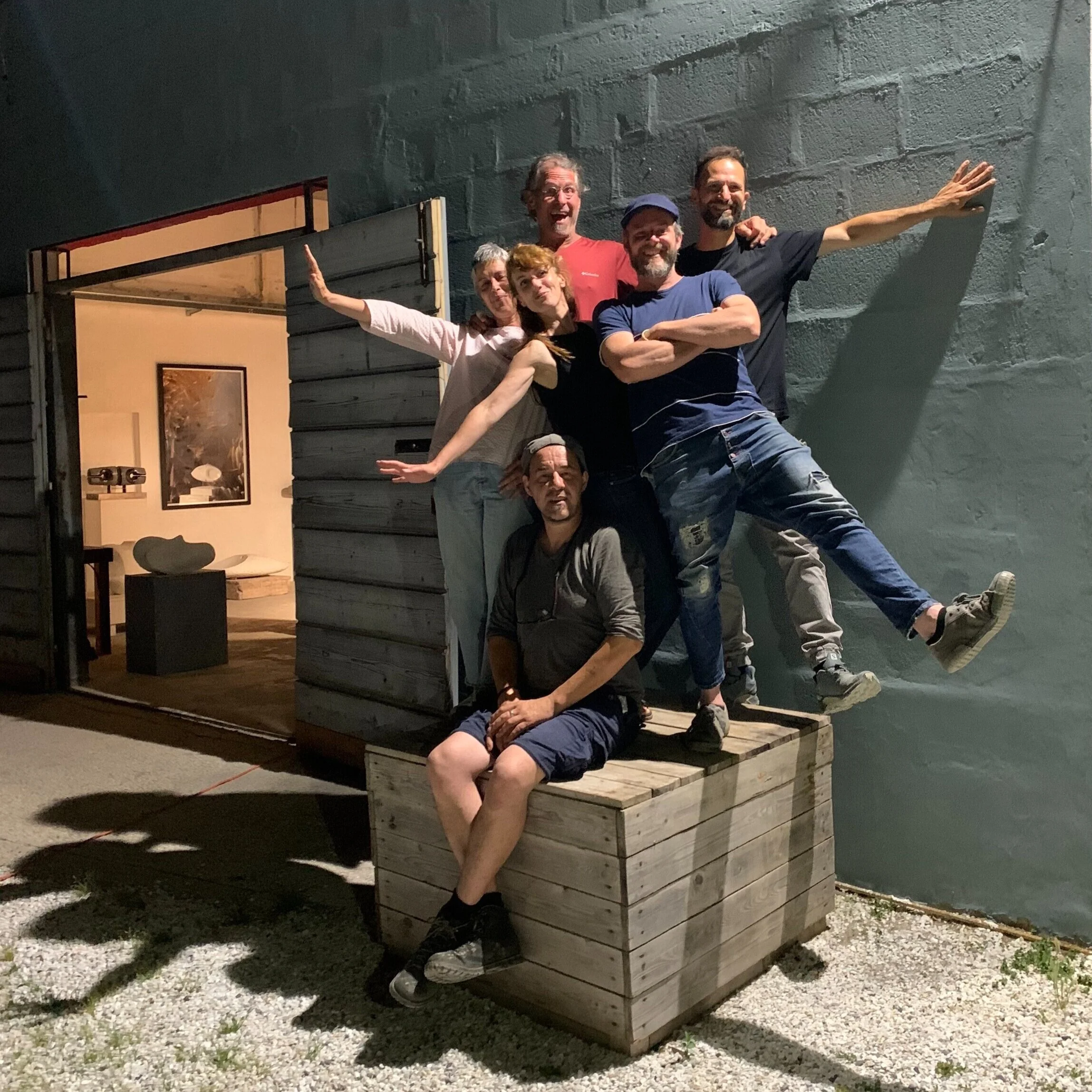 Tre Luci Studi d’Arte, Pietrasanta, Italy - Core Group: Edi Carrer, Isabella Nurigiani, Flavia Robalo, Jacob Cartwright, Sandro del Pistoia and Jim Hager