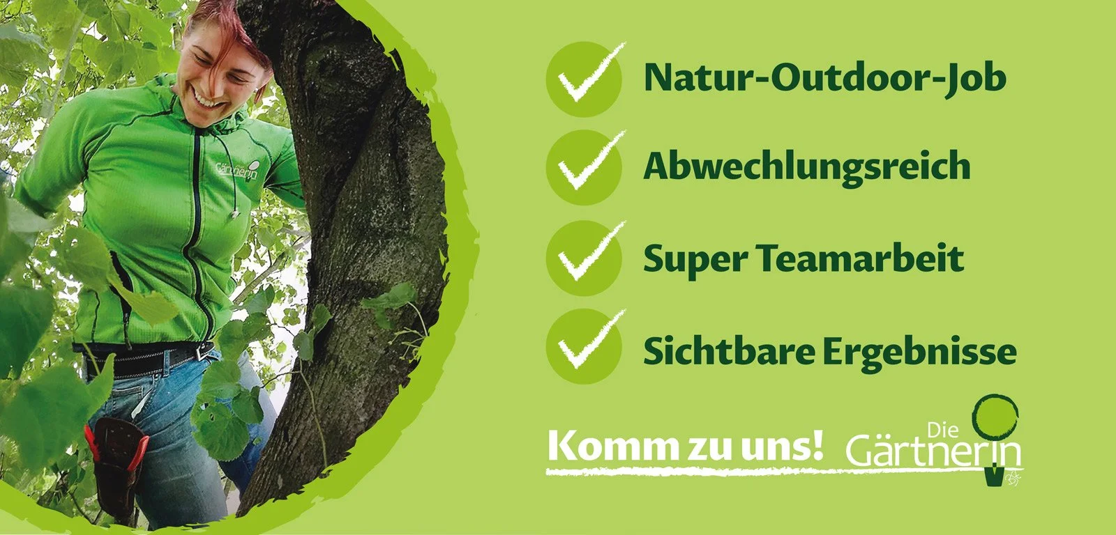 Jobs bei der Gärtnerin: Karriere, Jobs, Gartenbau, Landschaftsgärtnerin, Landschaftsgärtner