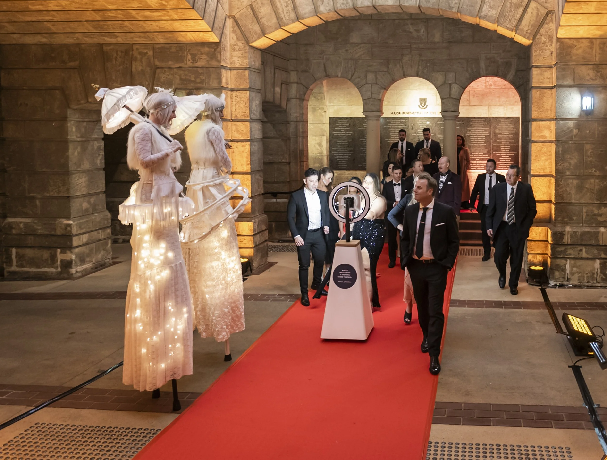 Selfie  Bot Roaming the Red Carpet