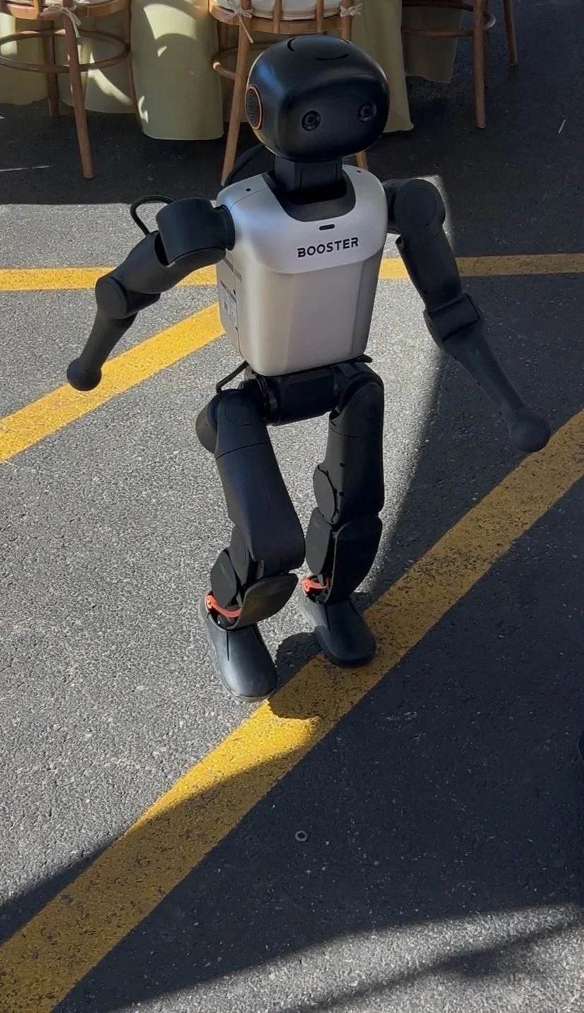 SelfieBot and Robodog fully branded for a brand activation event