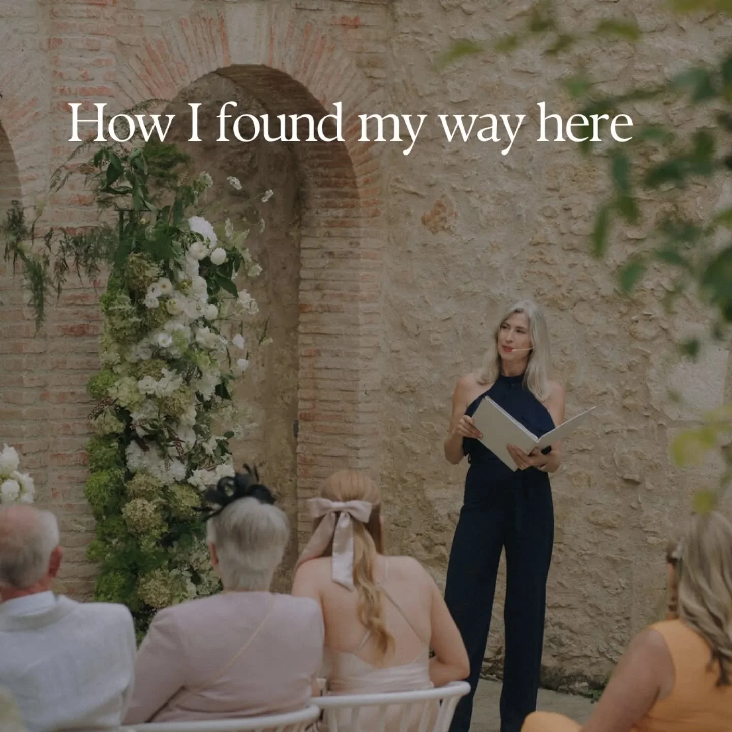 If you&rsquo;re newly engaged and starting to imagine what your wedding day could feel like, this is the part I care about most 🤍

After moving to France and retraining as a celebrant, I found work that aligns completely with who I am &mdash; and ho