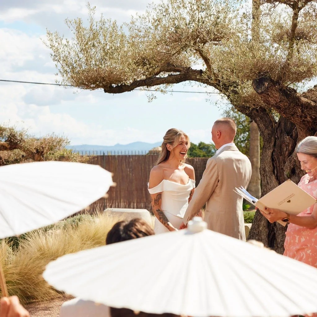 Mallorcan wedding dreams for M &amp; H 

I have so much to say about this beautiful joining of hearts...

Your story was a joy to write....and your ceremony with 'those' handwritten vows was beautiful to witness. 

Thank you for allowing me to play a