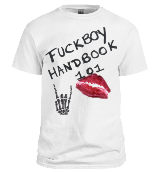 Fuckboy Handbook 101 White Tee