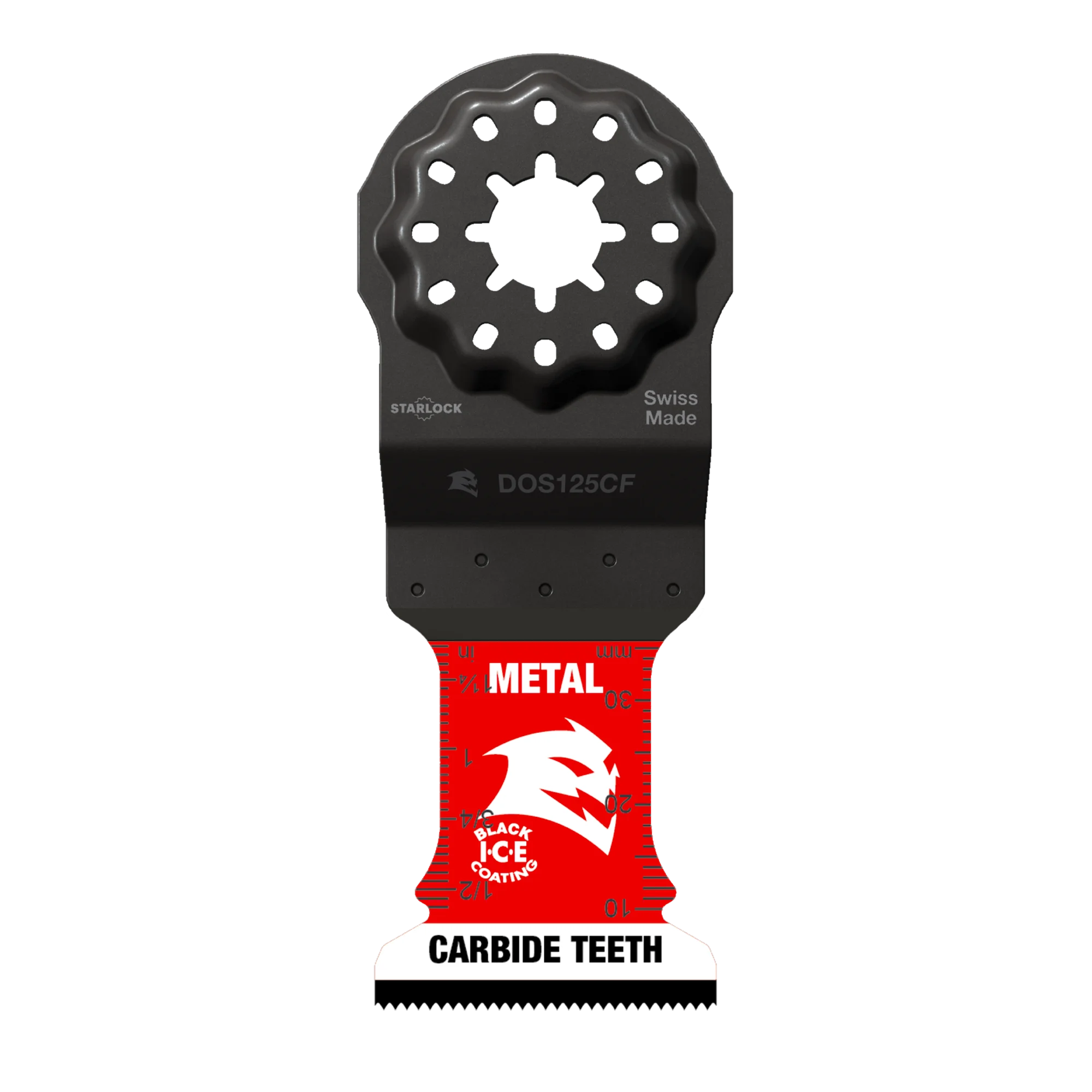 1-1/4" AMPED™ Steel Demon™ Starlock Carbide Teeth Oscillating Blade for Metal