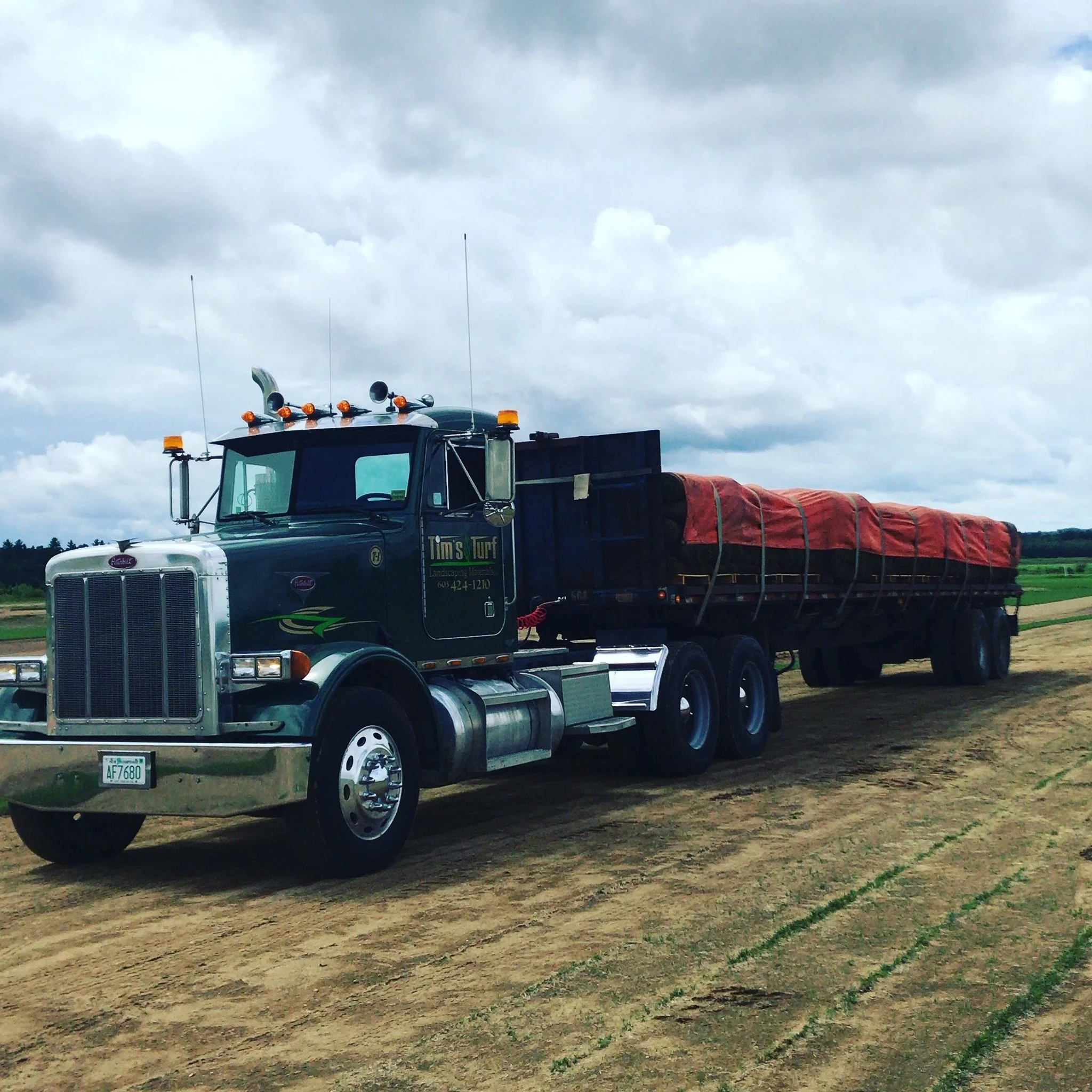 Tims Turf Sod Truck