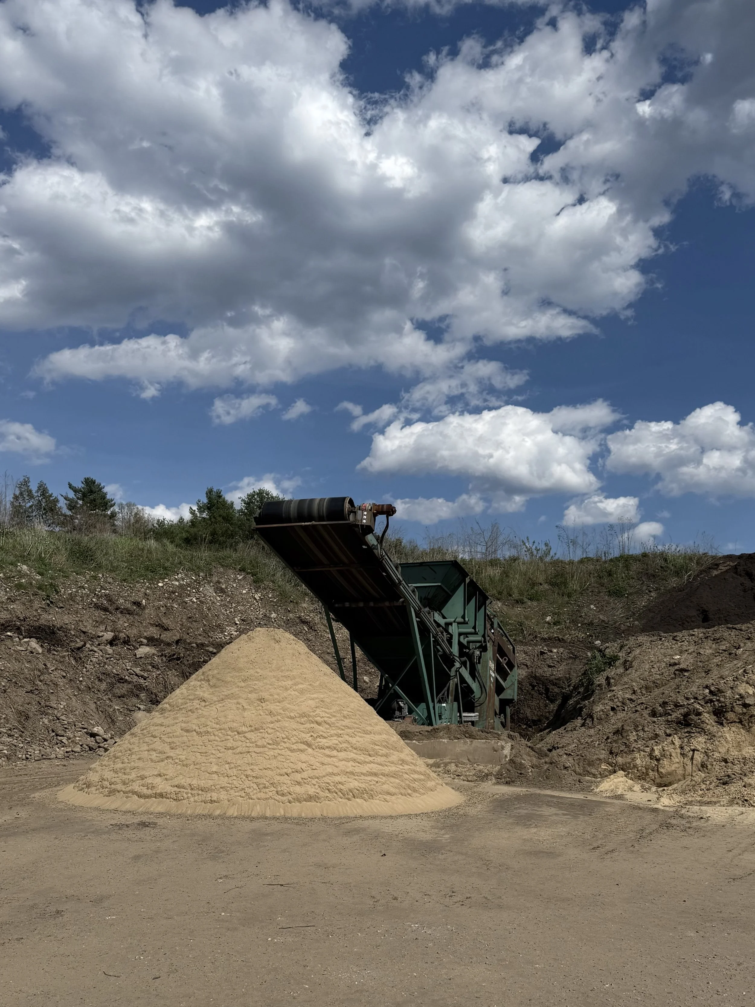 Screened Sand