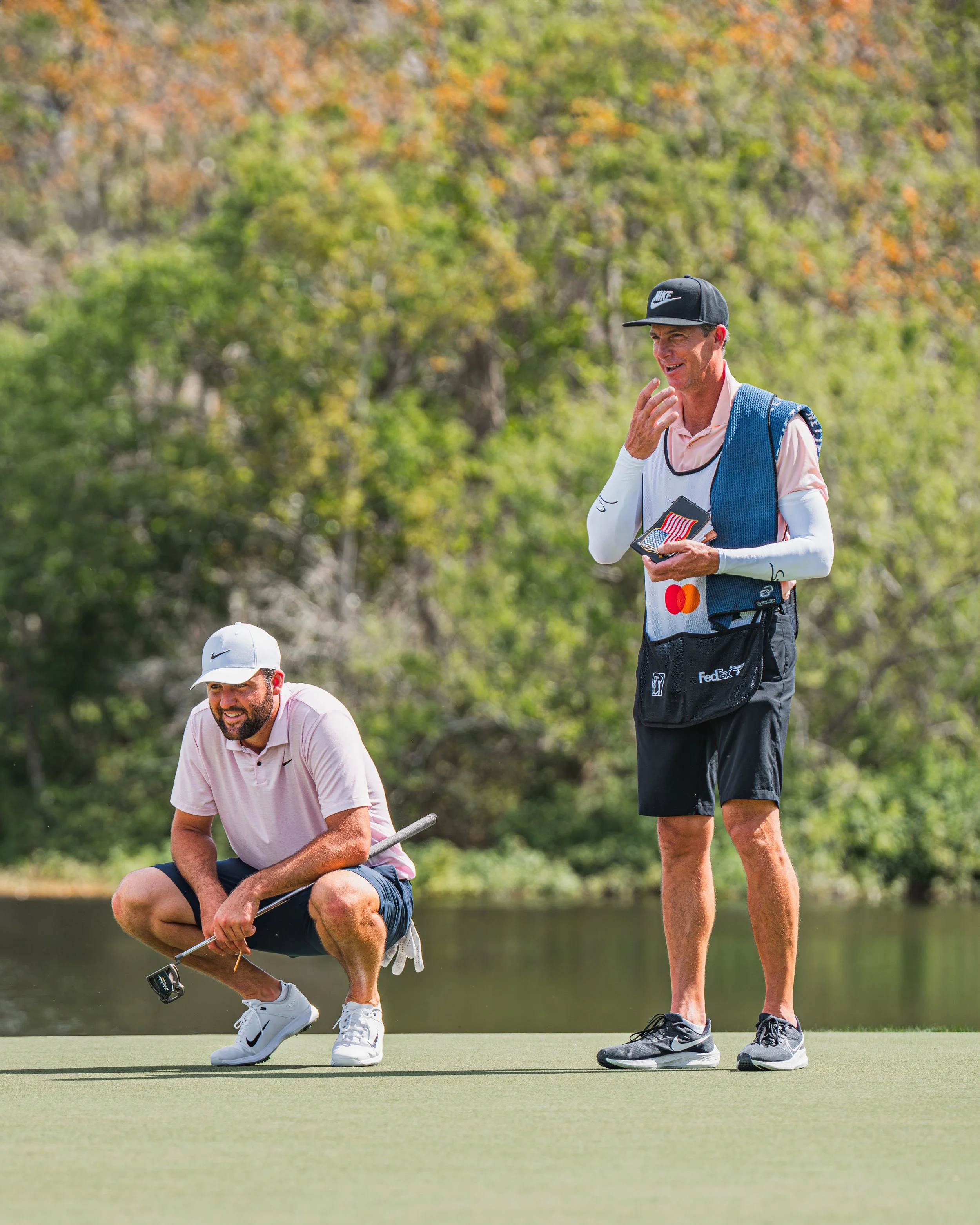 Scottie Scheffler & Ted Scott at the Arnold Palmer Invitational 2024. 