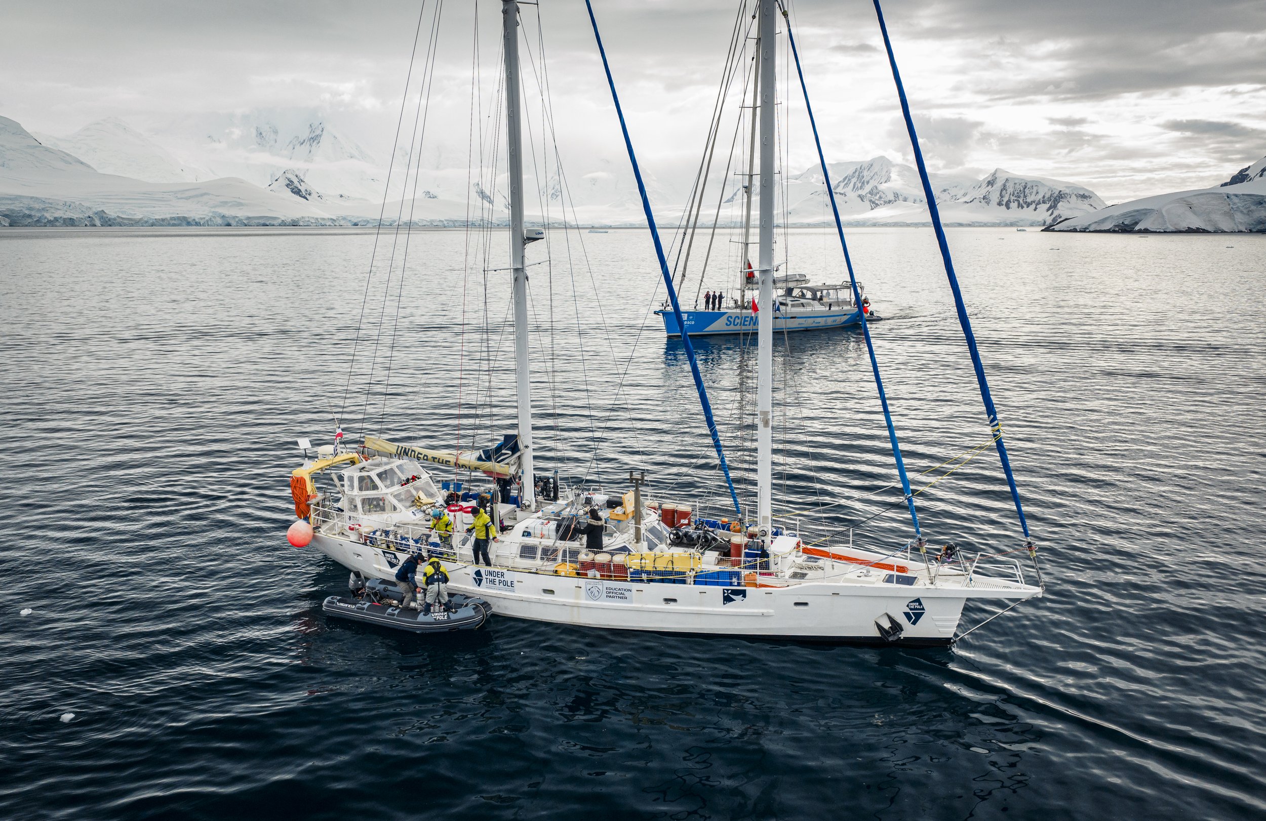 Malizia Explorer &amp; the why, reunited in Antarctica