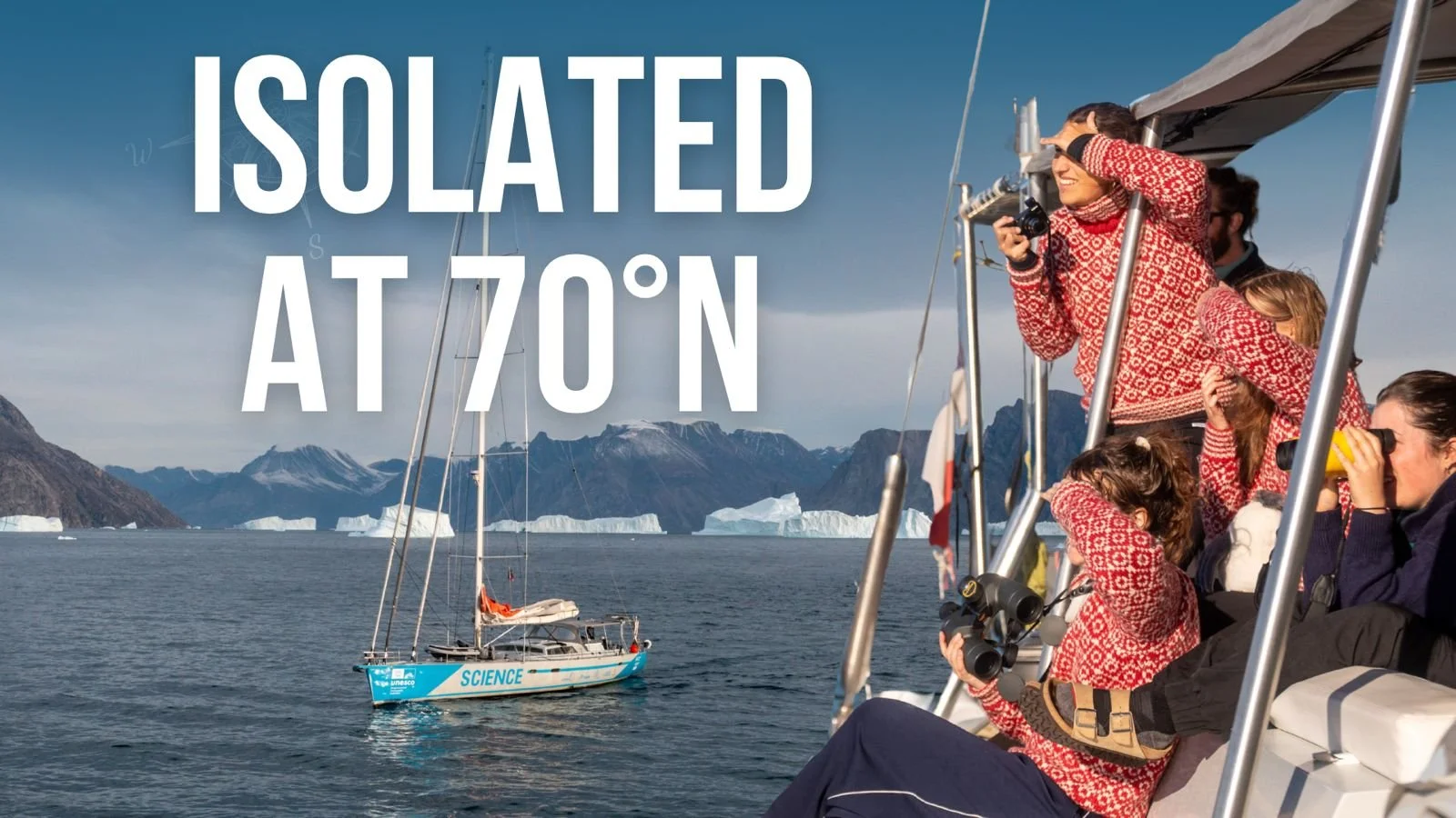 Isolated at 70 degrees North