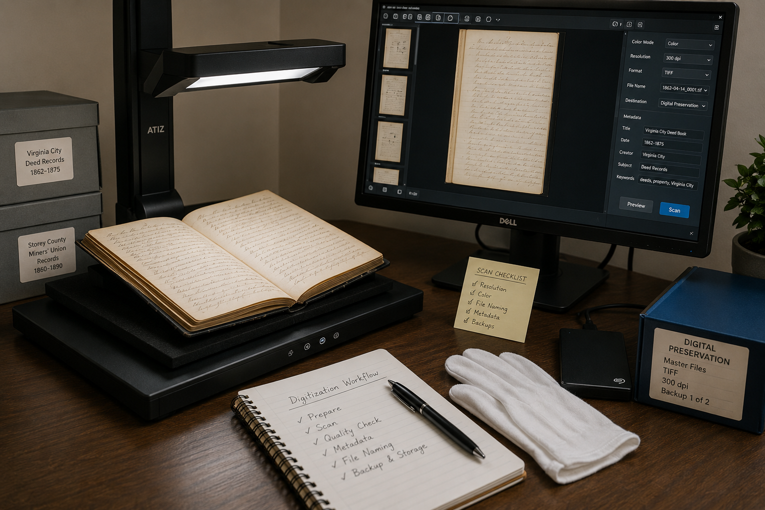 Digitization & Digital Preservation