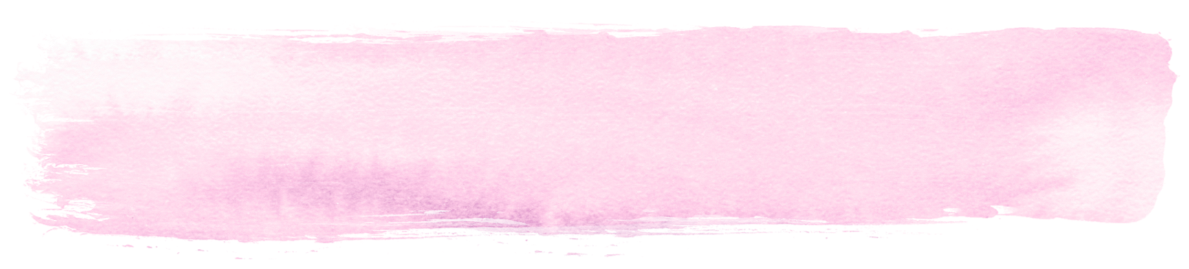 A large pink watercolor stroke with darker purple and lighter pink areas. Nancy DeNicolo Beginner Watercolor Classes