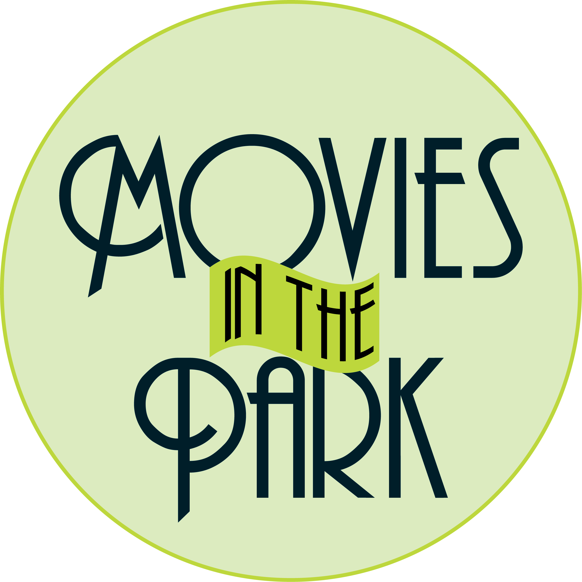 Logo for 'Movies in the Park' event