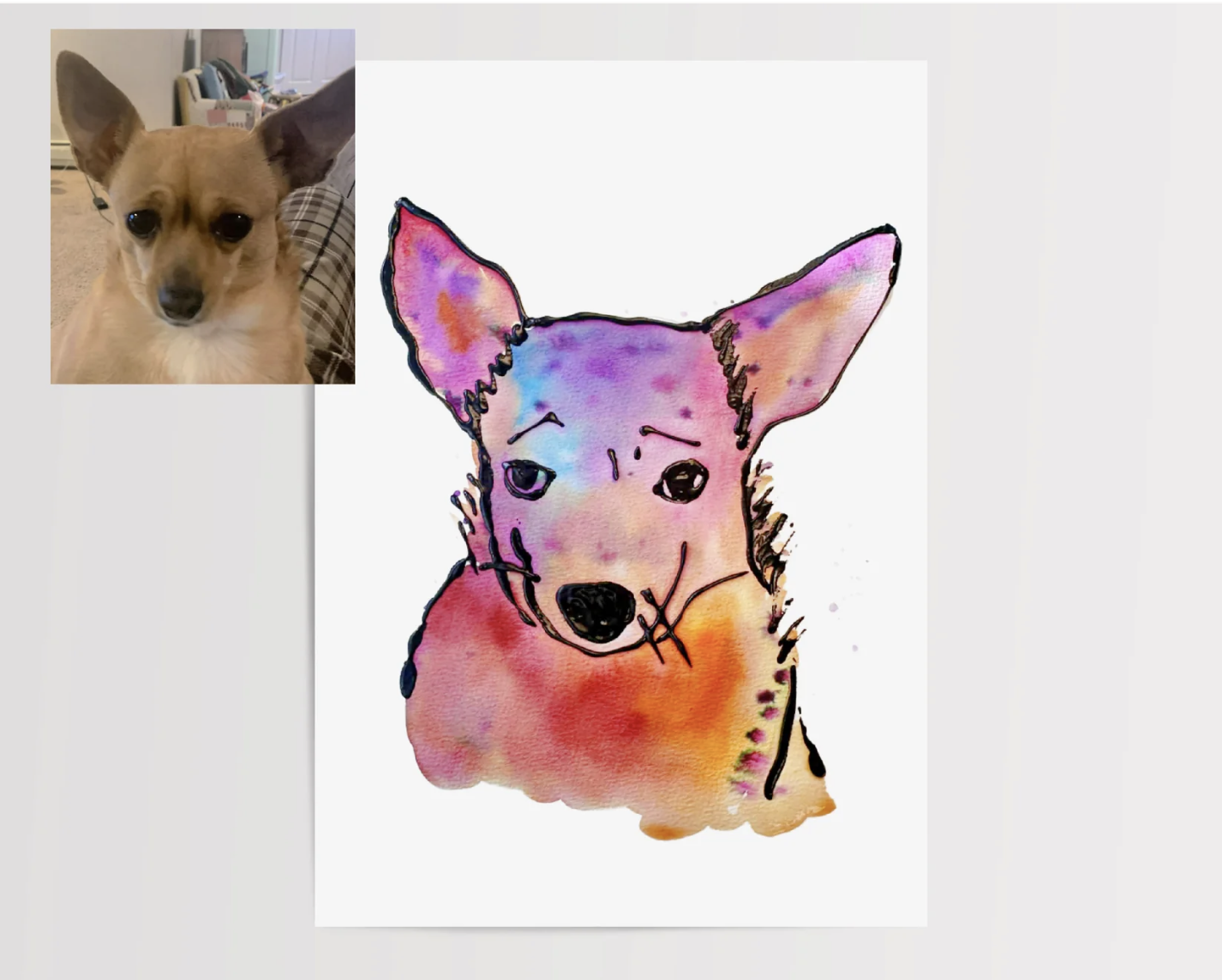 Sip & Paint Pet Portrait Pop Art