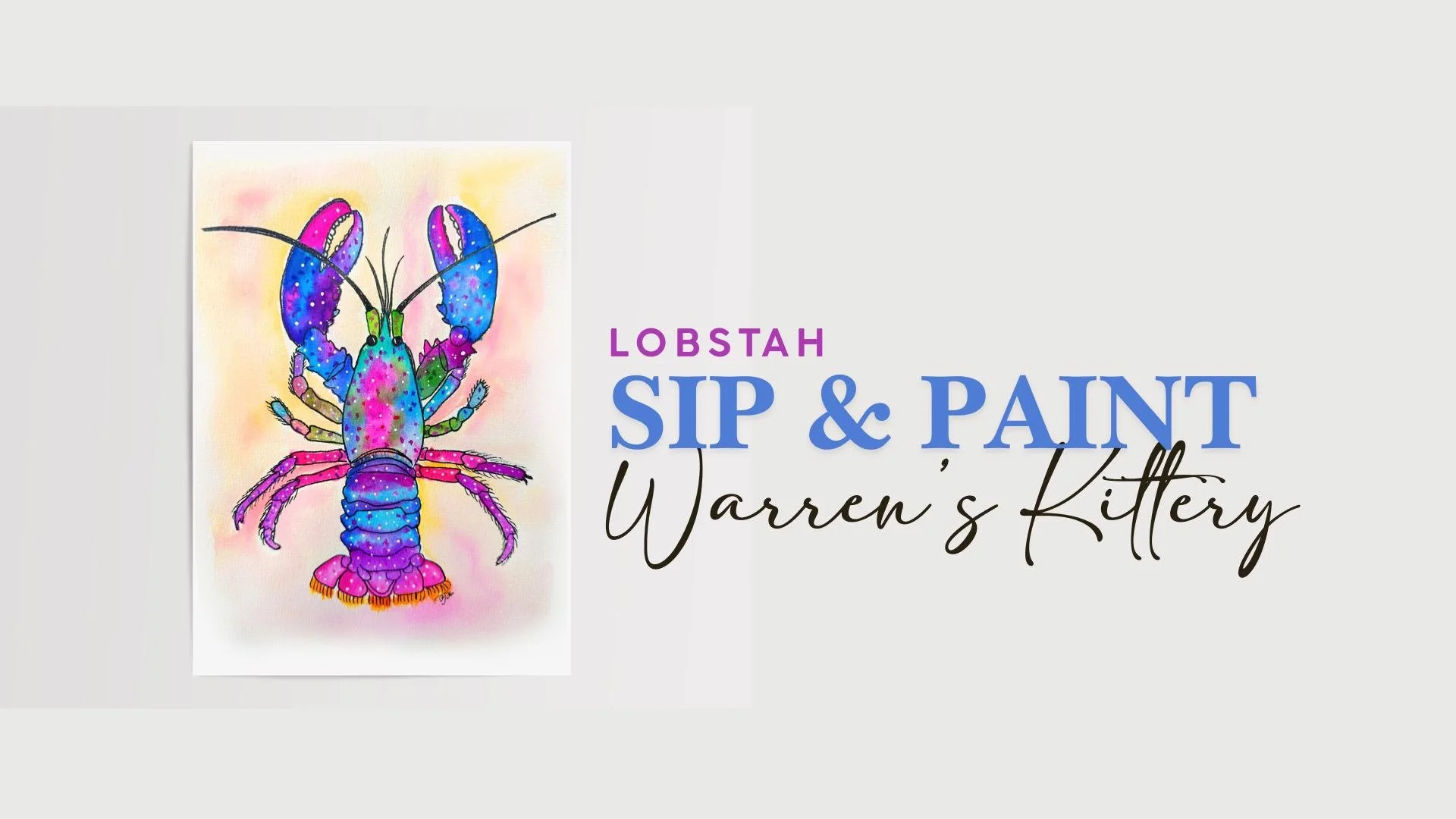 “Lobstah” Paint Night