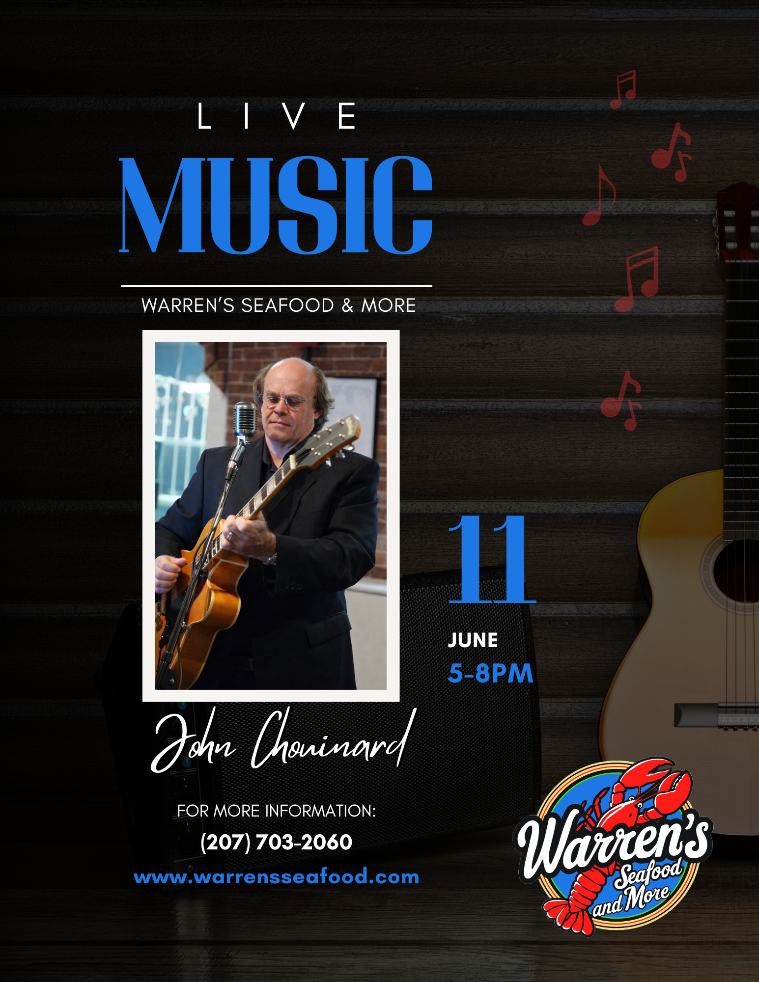 Live Music -John Choninard&nbsp;
