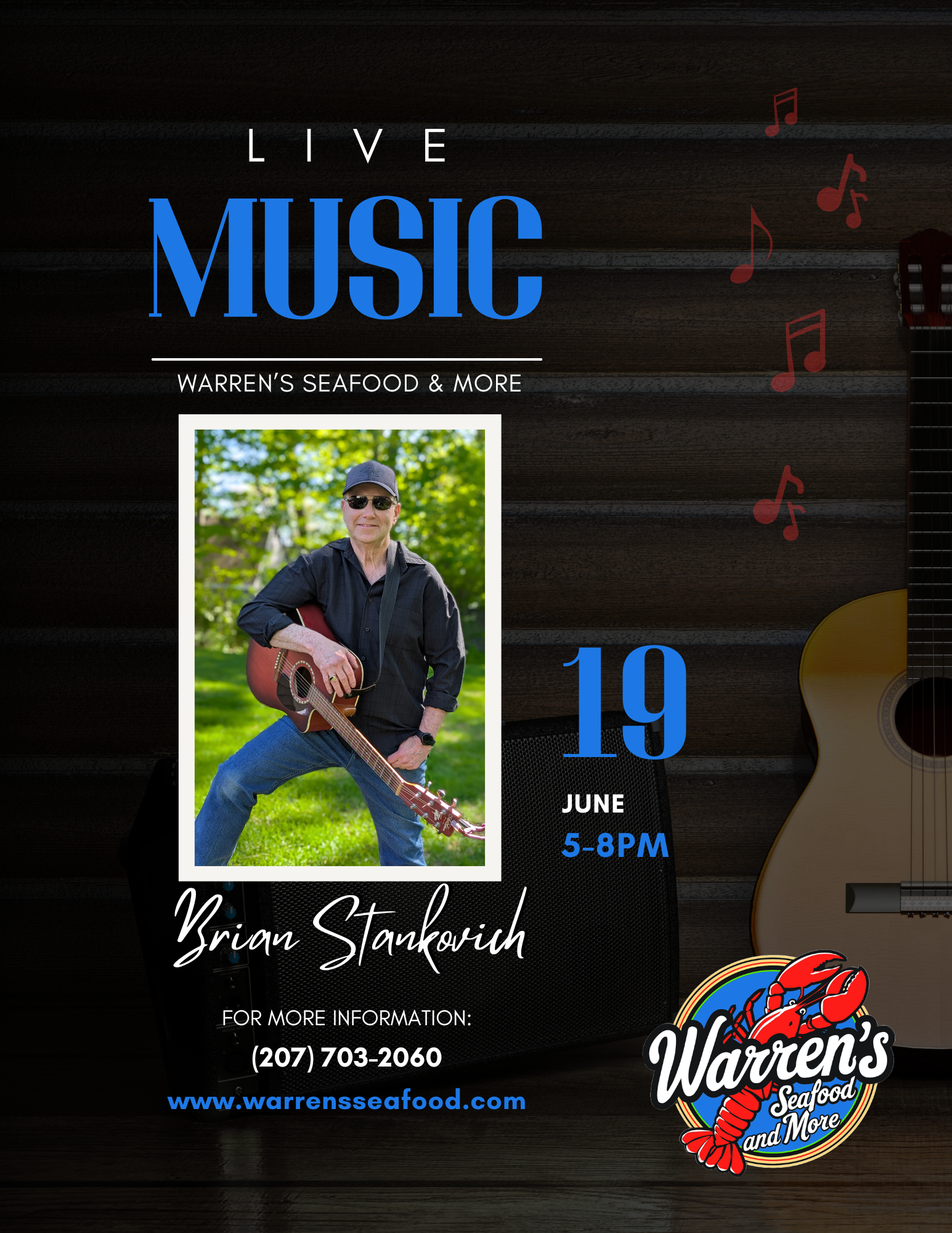 Live music - Brian Stankovich