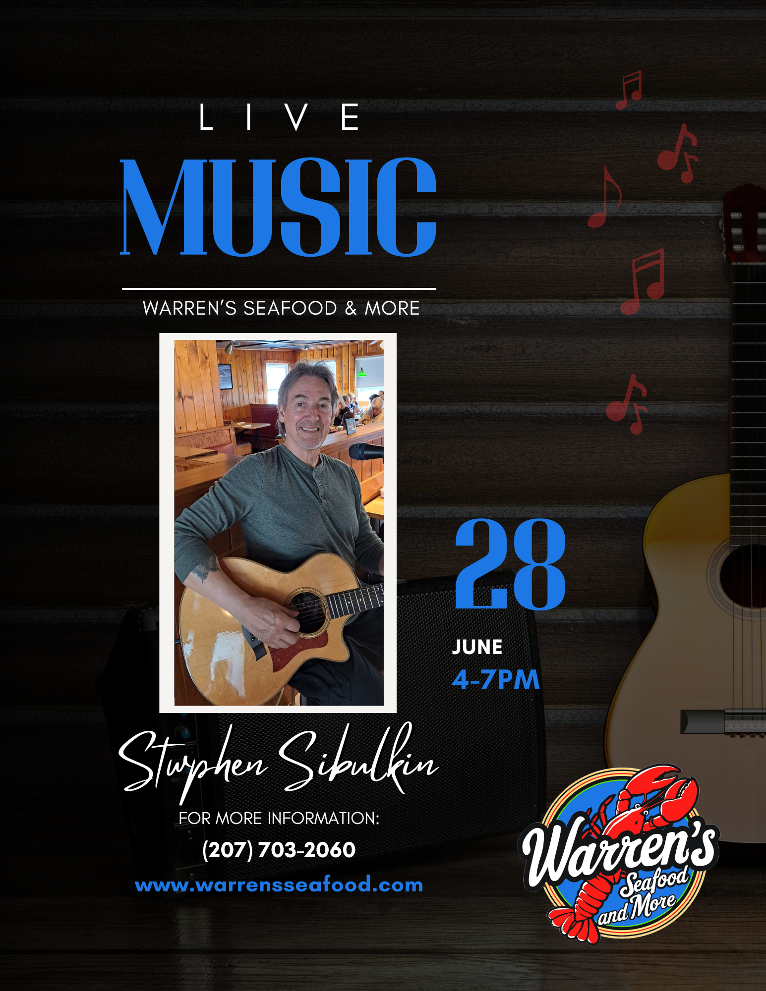Live music - Stephen Sibulkin