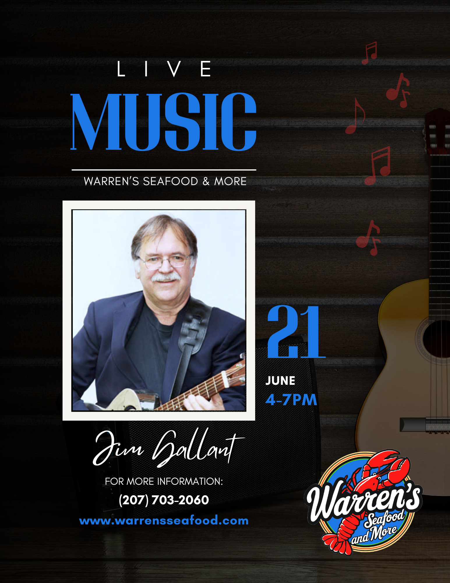 Live music - Jim Gallant