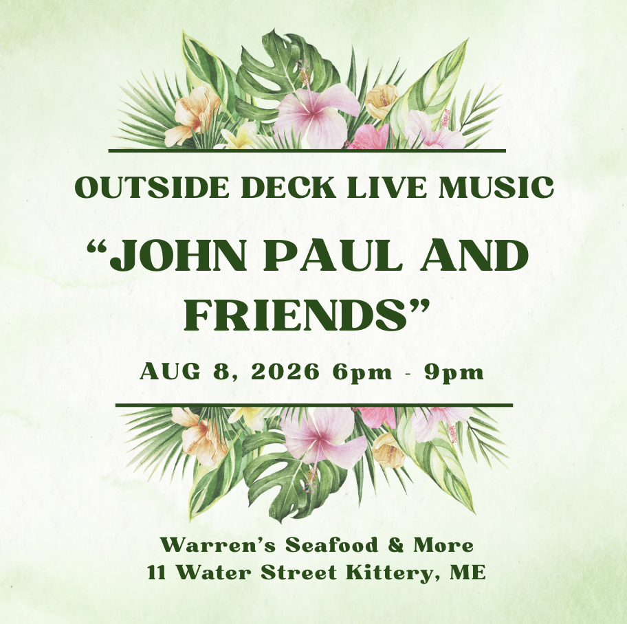 Deck live music - John Paul and Friends